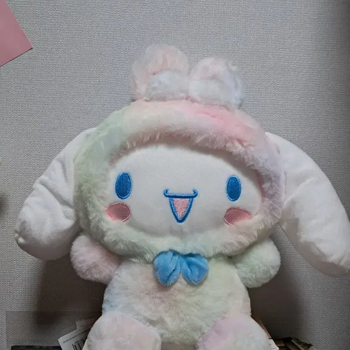 [BUNJANG] Sanrio Cinnamoroll Rainbow Plush / 산리오 시나모롤 레인보우 인형