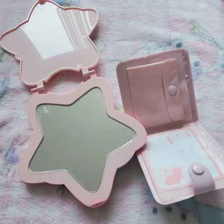 [BUNJANG] Sanrio Little Twin Stars Classic Mirror Wallet / 산리오 리틀트윈스타 고전 거울 지갑