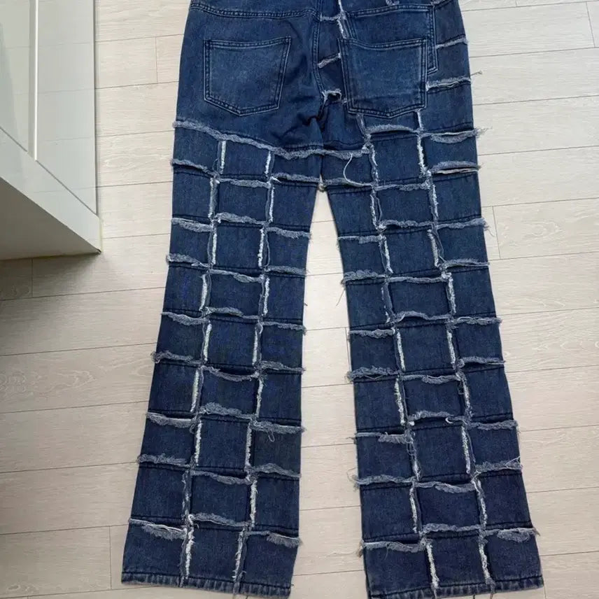 [BUNJANG] Andersson Bell Blue New Patchwork Jeans / 앤더슨벨 블루 뉴 패치워크