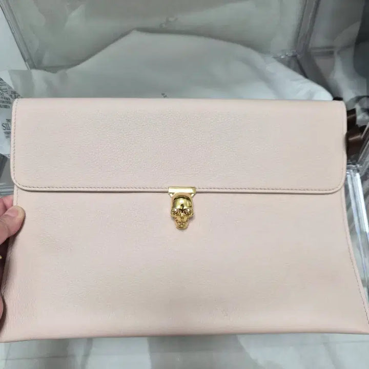 [BUNJANG] Alexander McQueen Skull Clutch / 알렉산더맥퀸 스컬 클러치