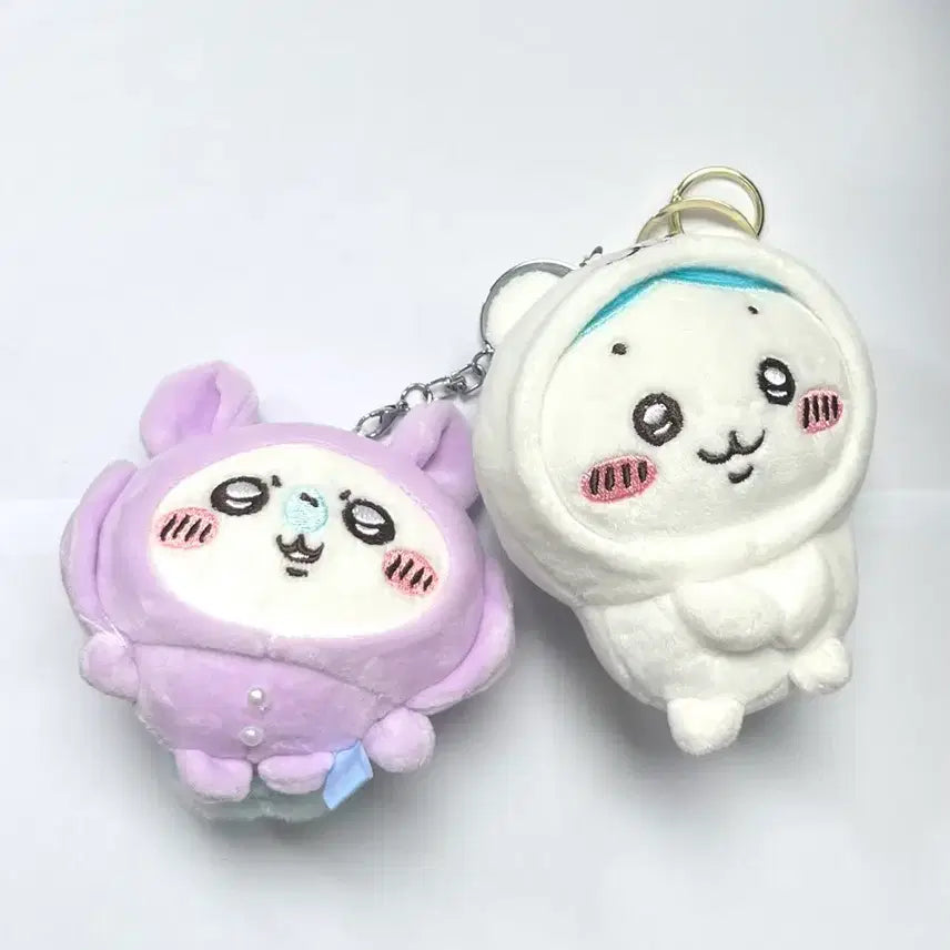 [BUNJANG] Chiikawa Hachiware Plush Keyring / 먼작귀 인형키링 치이카와 하치와레