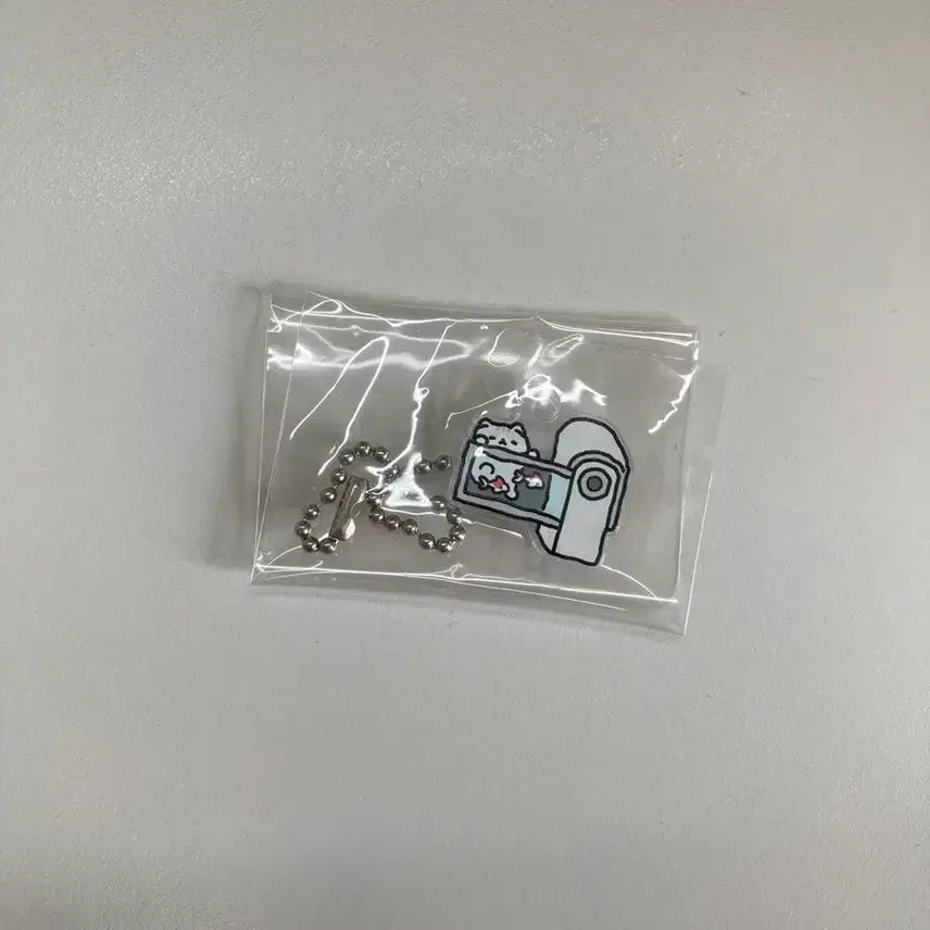 [BUNJANG] Sopzzi Cat and Fishbowl Camcorder Charm / [새상품] 다꾸 솝찌님 고양이와 어항 캠코더냥 키링