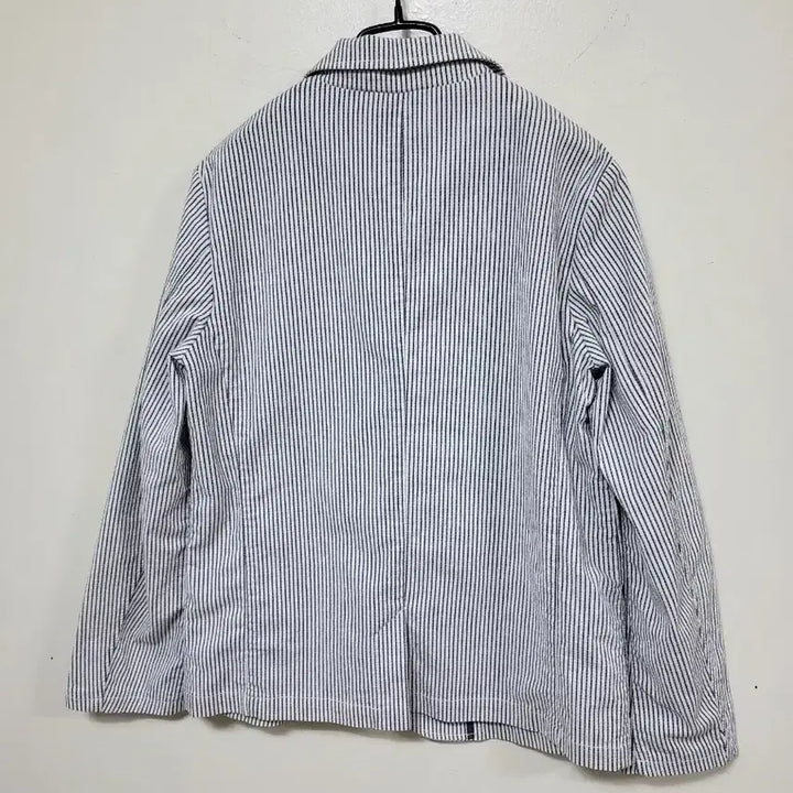 [BUNJANG] Hazzys Striped Cotton Jacket / 헤지스 스트라이프 면 자켓.260510