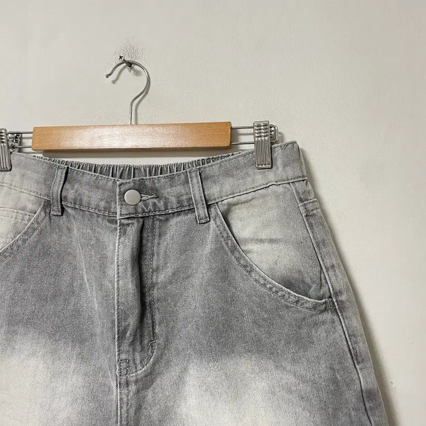 [BUNJANG] Carpenter Denim Bermuda Shorts / 30-32 카펜더 워싱 버뮤다팬츠 데님 반바지