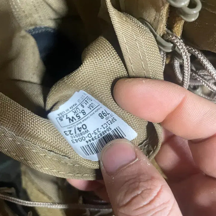 [BUNJANG] US Army Combat Boots Grade A / 미군전투화 A급