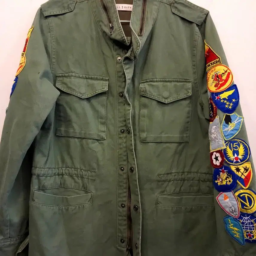 [BUNJANG] KILL CITY Vintage Military Jacket / KILL CITY 빈티지 밀리터리 자켓/ M