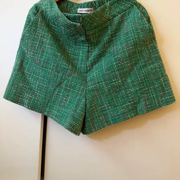[BUNJANG] Lucky Chouette Check Pattern Shorts / 38 럭키슈에뜨 반바지 고급소재