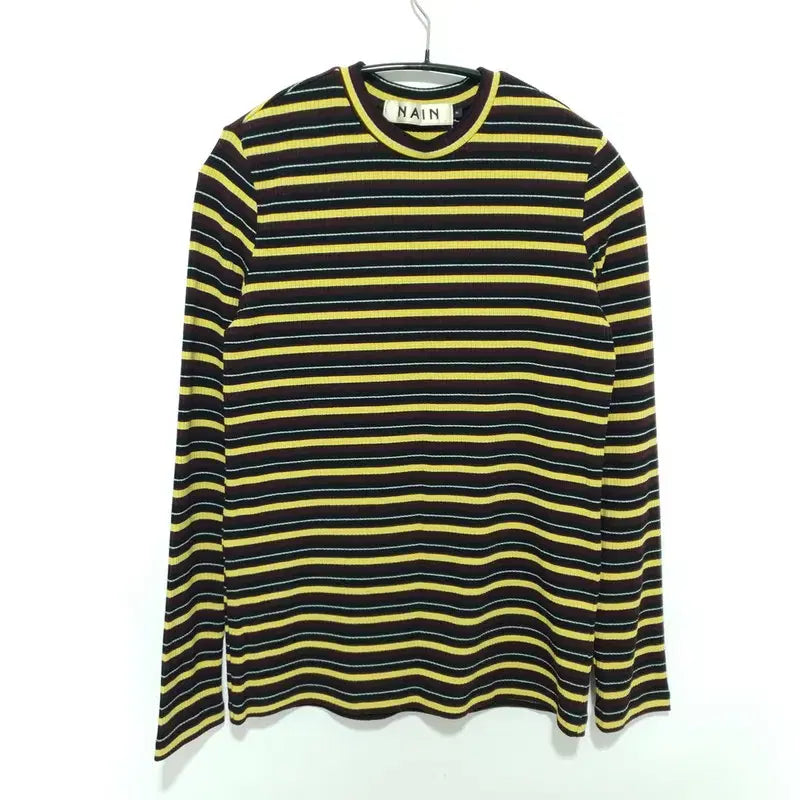 [BUNJANG] Nine Stripe Ribbed Knit / 나인 스트라이프 골지 니트 F_M2667