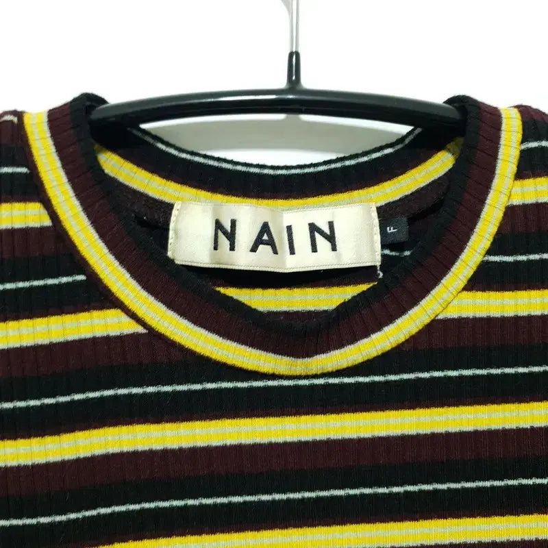 [BUNJANG] Nine Stripe Ribbed Knit / 나인 스트라이프 골지 니트 F_M2667