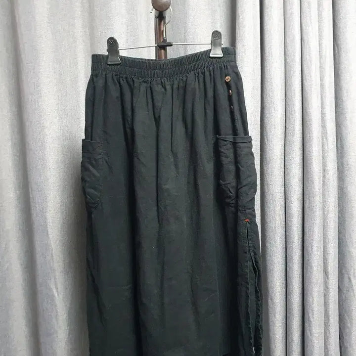 [BUNJANG] Bonded Layered Wide Pants / 본딩 레이어드 와이드팬츠
