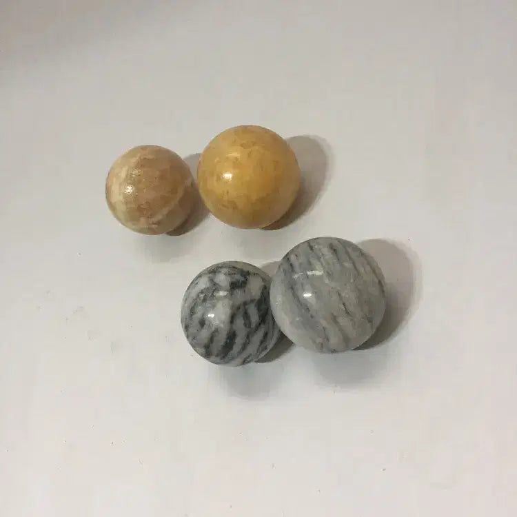 [BUNJANG] Yellow Jade and Jade Stone Set / 황옥과 옥돌 4개 일괄      /요316