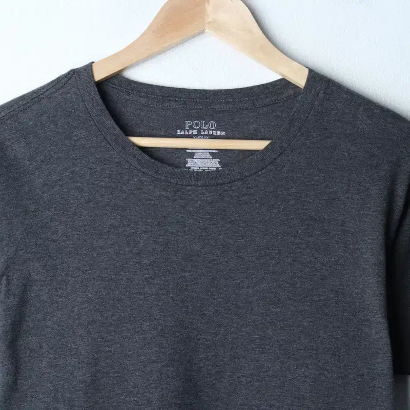 [BUNJANG] Polo Ralph Lauren Basic Pony T-Shirt Charcoal / (M-L) 폴로 랄프로렌 반팔 티셔츠 차콜 무지 포니-75B4