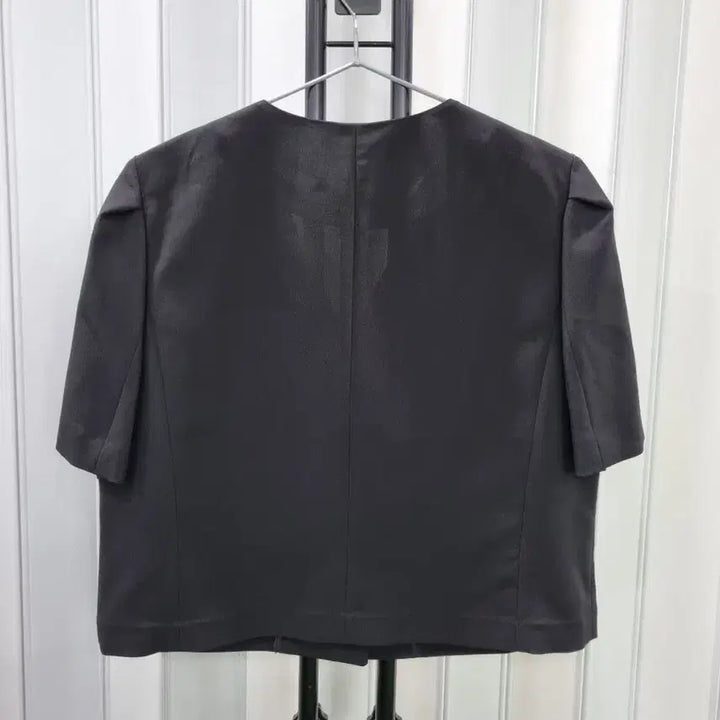 [BUNJANG] MIXXO Black Short Sleeve Jacket Size L / MIXXO 블랙 반팔 자켓 L사이즈