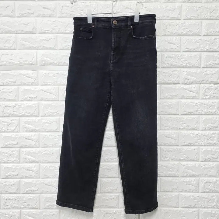 [BUNJANG] Max Mara Weekend Black Denim Pants 30 Inch / 30인치 막스마라 by 위캔드 블랙 데님 팬츠 D163