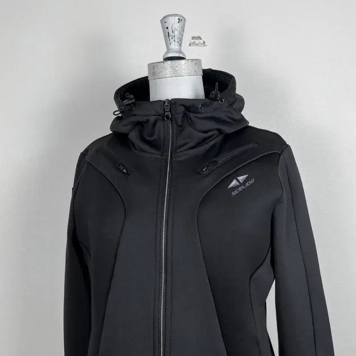 [BUNJANG] Skelido Black Fleece Training Jumper Jacket / 스켈리도/기모 블랙 트레이닝 점퍼 자켓 M 95/라덴
