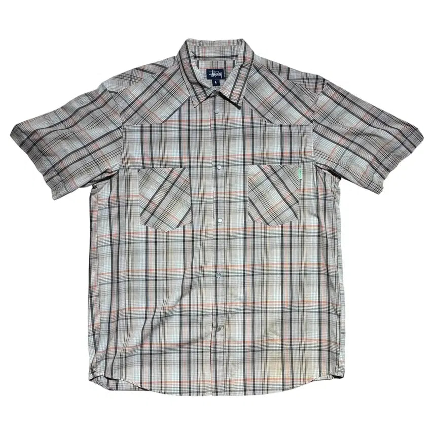 [BUNJANG] Stussy 90s Check Shirt / 90s 스투시 체크 셔츠