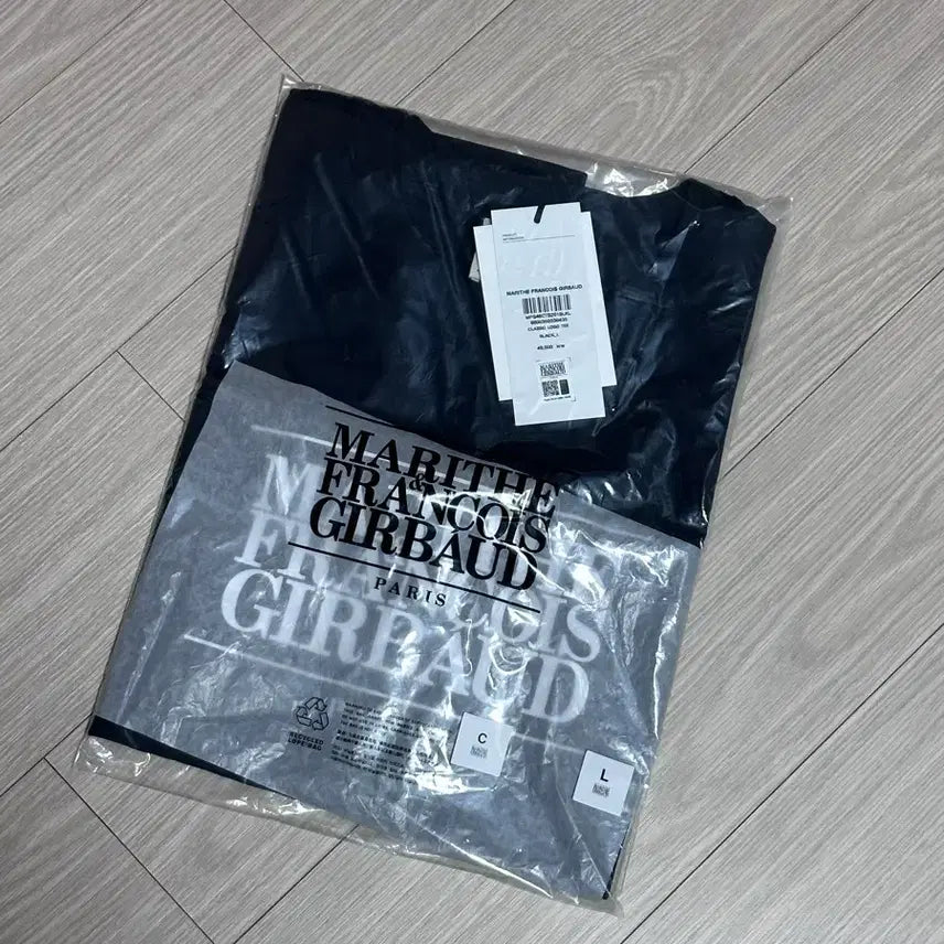 [BUNJANG] Marithe Francois Girbaud Classic Logo T-Shirt Black L / 마리떼 프랑소와 저버 클래식 로고 티 블랙 L