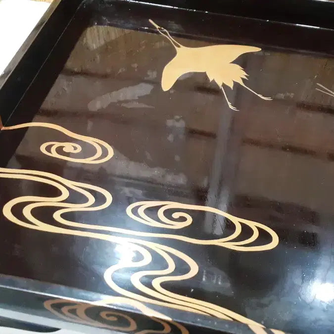 [BUNJANG] 19th Century Japanese Lacquered Tea Table / 19세기 일본 옷칠된 찻상