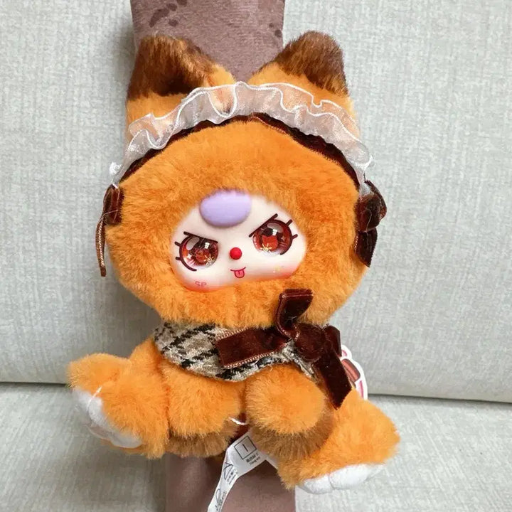 [BUNJANG] Babyslee 3rd Generation Orange Beanie Plush / 베이비쓰리 안전벨트 시크릿!!찾기너무 힘들자나!!