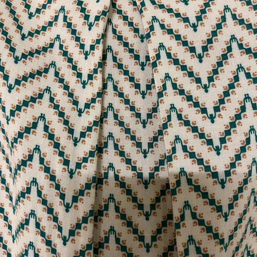 [BUNJANG] Patterned Midi Dress / 패턴원피스