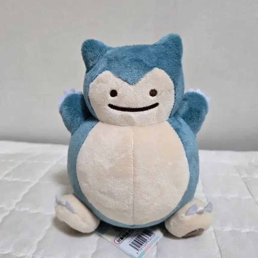 [BUNJANG] Pokémon Ditto Metamon Snorlax Transformation Plush / 성수 메타몽 잠만보 플레이그라운드 변신 메타몽 봉제인형 택포 4.5