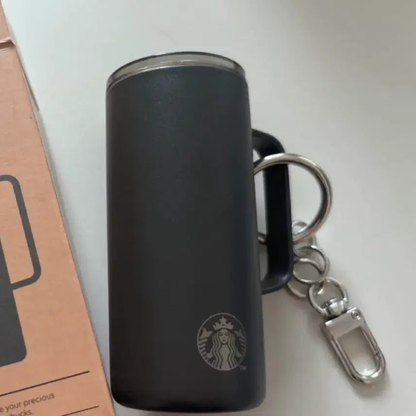 [BUNJANG] Starbucks Tumbler Keychain Gray / 스타벅스 텀블러키링 그레이