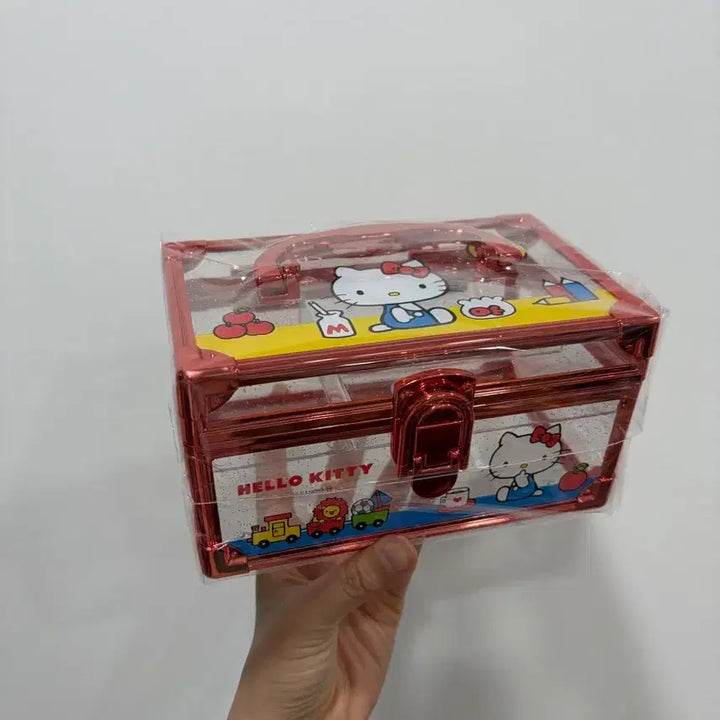 [BUNJANG] Sanrio Hello Kitty Vanity Storage Box / 산리오 헬로키티 베네티 버니티 보관함 수납함