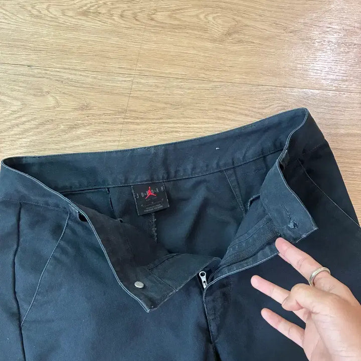 [BUNJANG] Jordan Black Cargo Pants / 조던 블랙 카고 바지