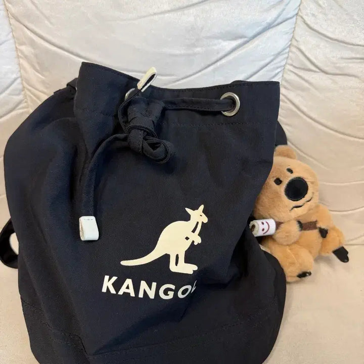 [BUNJANG] Kangol Quilted Pouch Bag Set Yellow / 캉골 퀼팅 숄더백 옐로우 , 캉골 복주머니 백 급처합니다