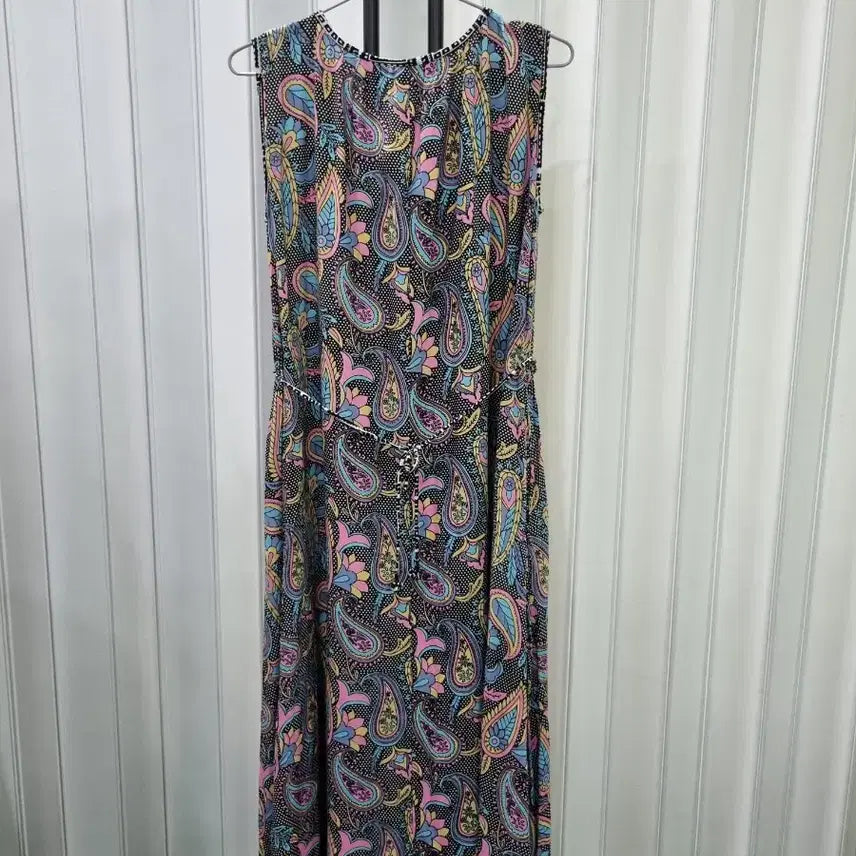 [BUNJANG] Long Paisley Pattern Dress / 롱 원피스