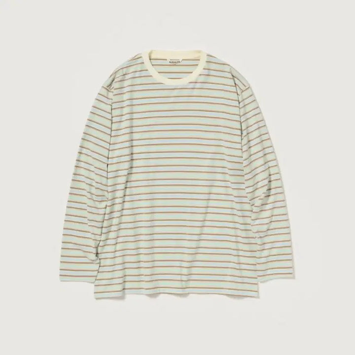 [BUNJANG] AURALEE 26SS Gradient Stripe Jersey L/S Tee / AURALEE 오라리 26SS 그라디언트 스트라이프티 3