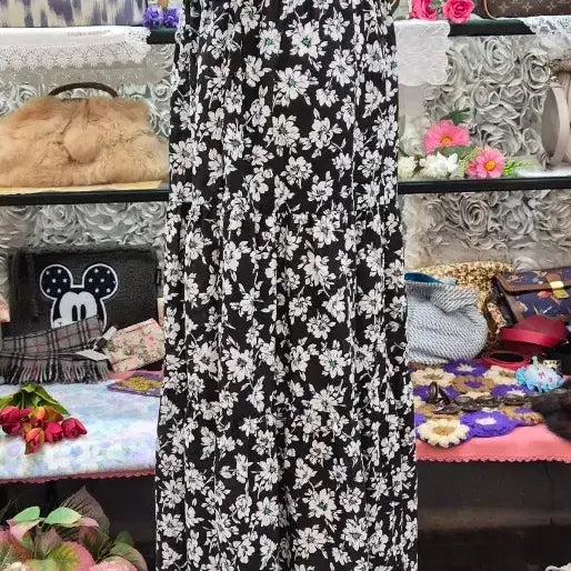 [BUNJANG] GU Tiered Long Dress / GU 지유 티어드 롱원피스 (55 66)
