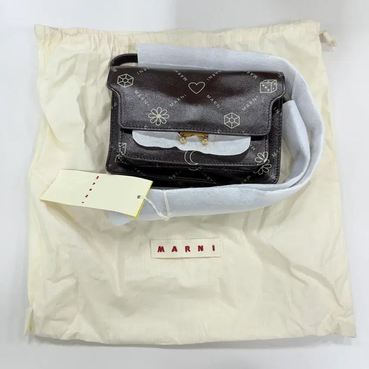 [BUNJANG] MARNI Mini Trunk Bag Crossbody Bag / 새 상품  MARNI 마르니 미니 트렁크백   / 크로스백 / 더스트백