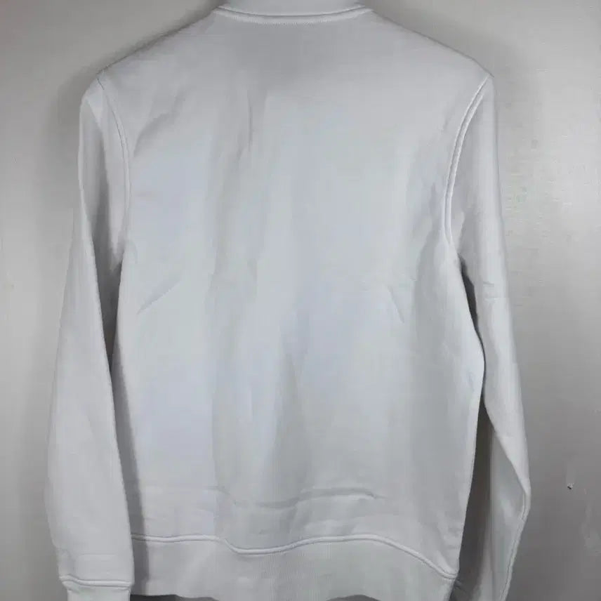 [BUNJANG] Michael Kors White Half-Zip Sweatshirt M / 마이클코어스 화이트 반집업 맨투맨 M