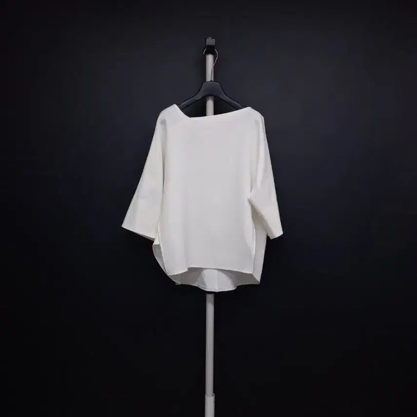 [BUNJANG] MINE 7/8 Sleeve Chiffon Blouse / 마인 MINE 춘하추 7부 도톰쉬폰 블라우스 F 44-77