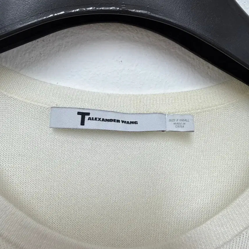 [BUNJANG] Alexander Wang Sheer Knit White Black Stripe / 알렉산더왕 시스루 니트 55