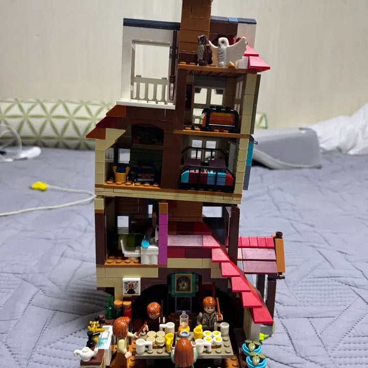 [BUNJANG] Compatible Harry Potter The Burrow Attack Building Set / 레고호환 해리포터 버로우 공격