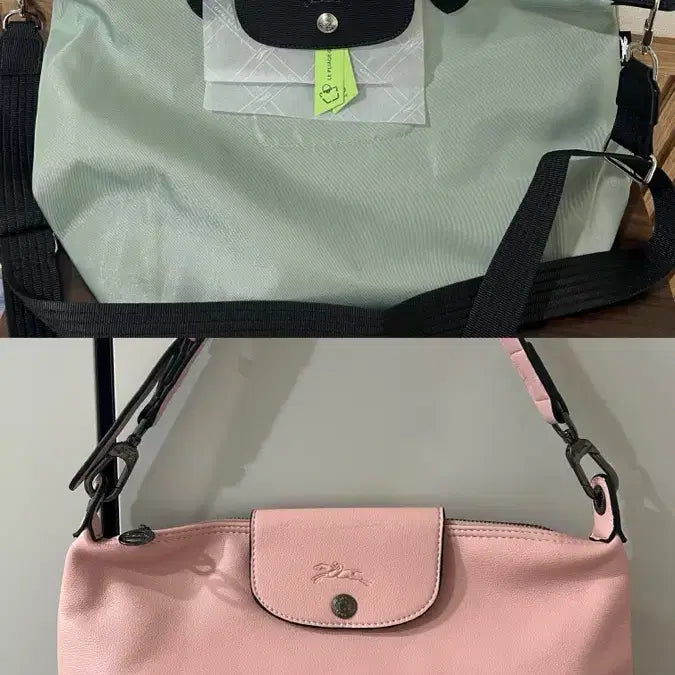 [BUNJANG] Longchamp Bundle Hobo Bag &amp; Crossbody Bag / 롱샴일괄