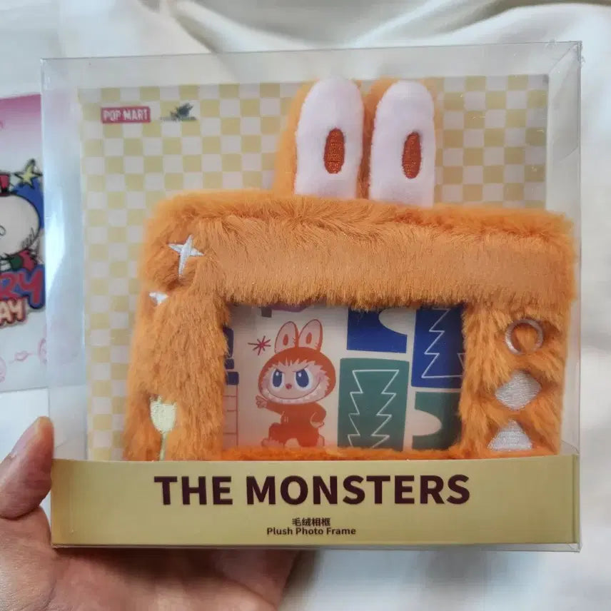 [BUNJANG] Pop Mart Labubu Plush Photo Frame / 팝마트 라부부 플러시 포토 프레임 액자