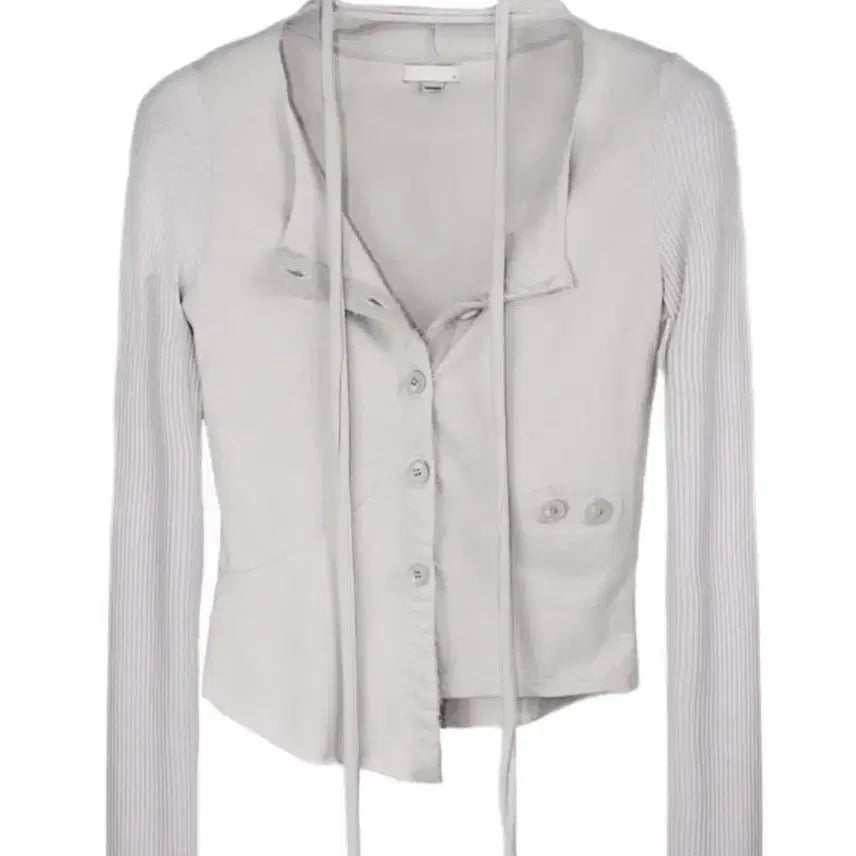 [BUNJANG] Bonnae Muffler Cardigan Ash Pink / 본네 bonnae 머플러 가디건 본네 muffler cardigan