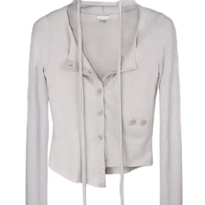 [BUNJANG] Bonnae Muffler Cardigan Ash Pink / 본네 bonnae 머플러 가디건 본네 muffler cardigan