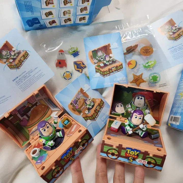 [BUNJANG] Pop Mart Toy Story 5 Buzz Lightyear Figures Set / 팝마트 토이스토리5 버즈 피규어 2종 일괄