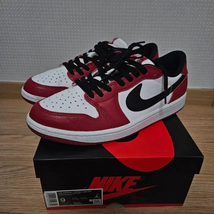 [BUNJANG] Air Jordan 1 Retro Low OG Chicago / [270] 조던 1 레트로 로우 OG 시카고 레드