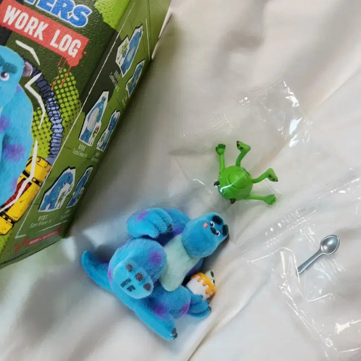 [BUNJANG] Monsters, Inc. Sulley &amp; Mike Random Figure Topt Toy / 몬스터 주식회사 설리반 &amp; 마이크 랜덤 피규어 탑토이