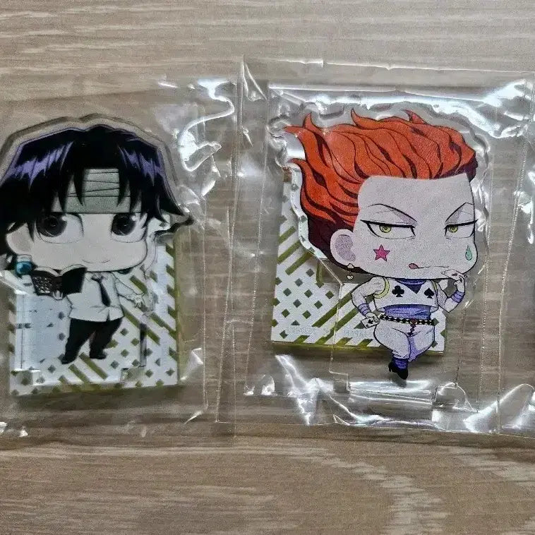 [BUNJANG] Hunter x Hunter Hisoka &amp; Chrollo Acrylic Stand / 헌터헌터 히소카 클로로 아크릴 스탠드