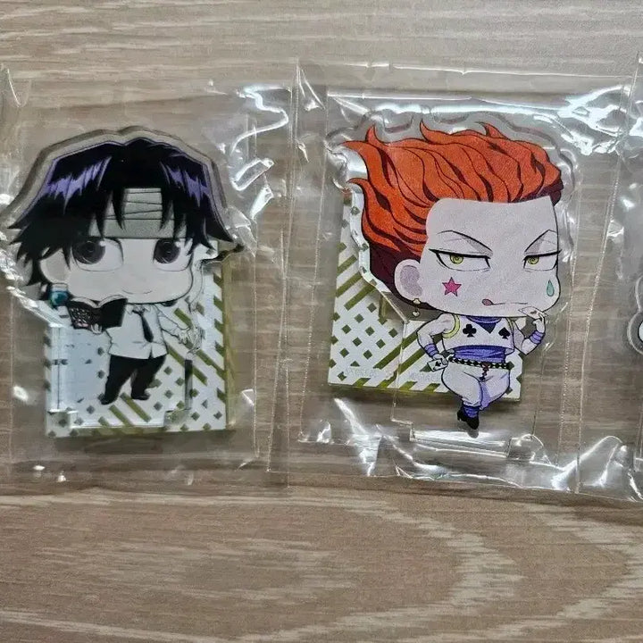 [BUNJANG] Hunter x Hunter Hisoka &amp; Chrollo Acrylic Stand / 헌터헌터 히소카 클로로 아크릴 스탠드