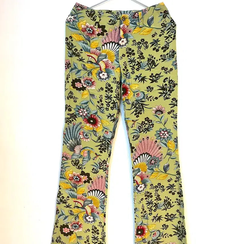 [BUNJANG] Floral Pattern Pants (Made in Japan) / 화사한 플로럴 바지 (made in japan)