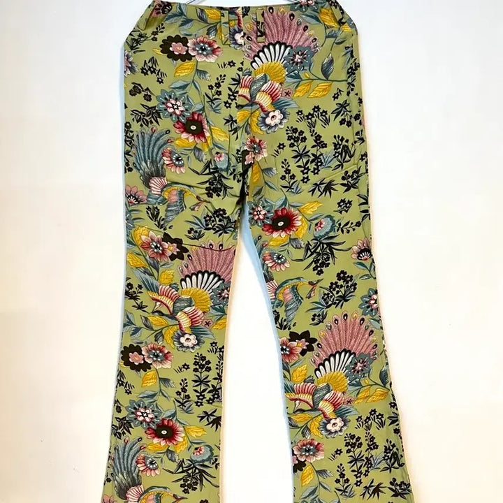 [BUNJANG] Floral Pattern Pants (Made in Japan) / 화사한 플로럴 바지 (made in japan)
