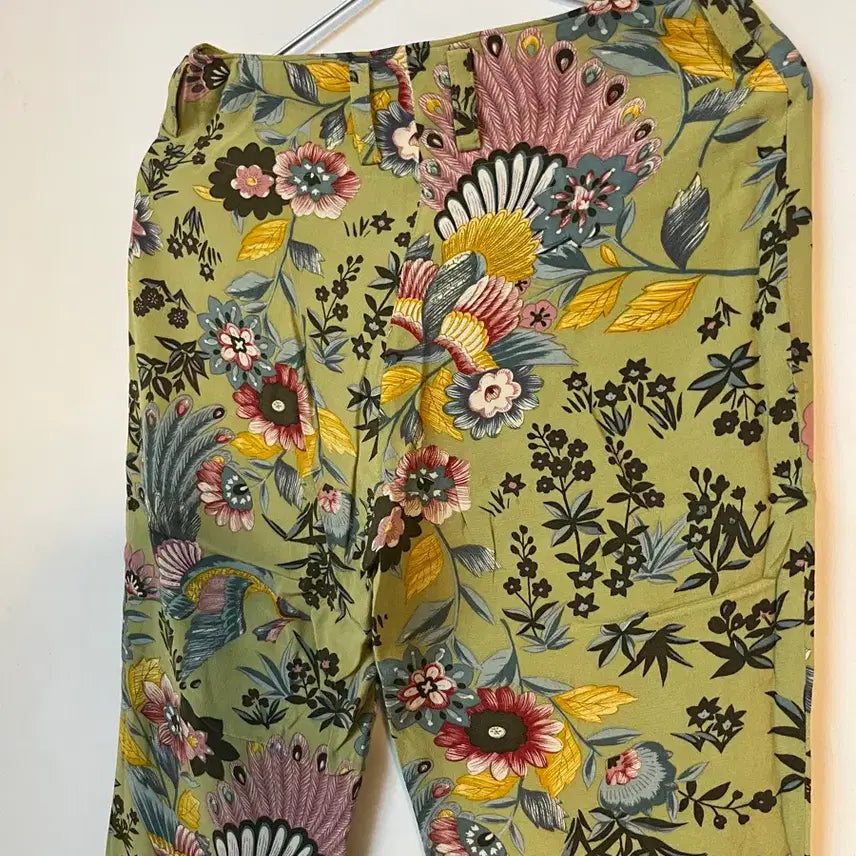 [BUNJANG] Floral Pattern Pants (Made in Japan) / 화사한 플로럴 바지 (made in japan)