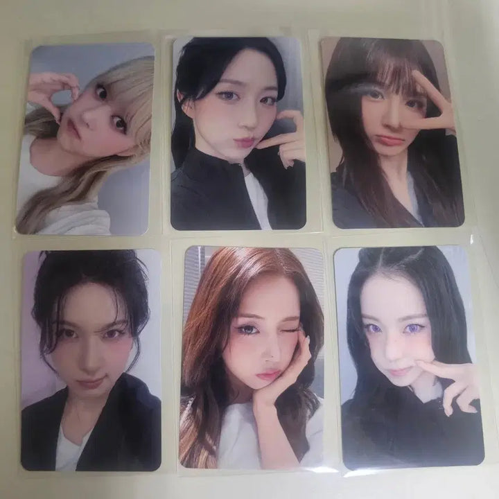 [BUNJANG] NMIXX Makestar Docent Event Photocard Set / 메이크스타 엔믹스 도슨트 응모자 포카 세트 set